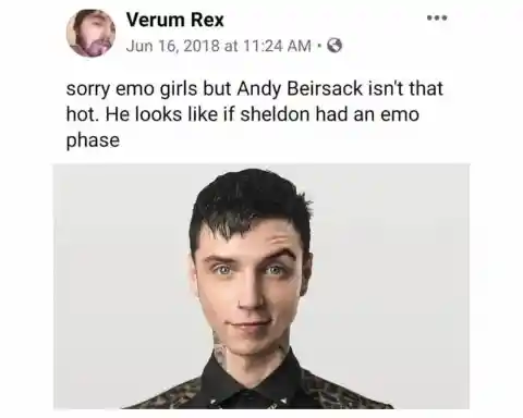 Sheldon’s Emo Phase