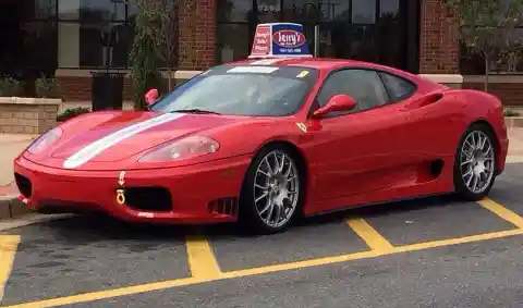 Pizza Delivery Via Ferrari