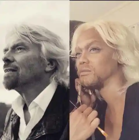 Tyra Banks as Richard Branson