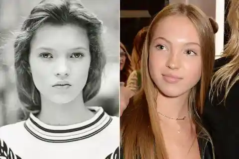 Kate Moss and Lila Grace Moss — Age 14