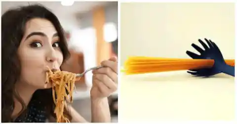 The Hole in a Spaghetti Spoon