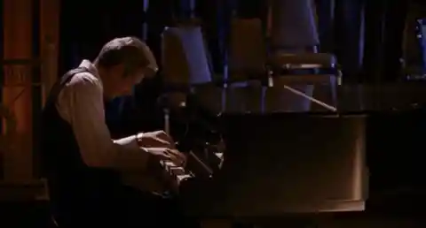4. Richard Gere not only played the piano, but he also composed the piece of music that is played.