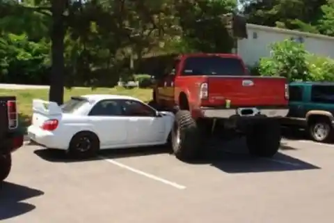 Muscle Car Meets Monster Truck