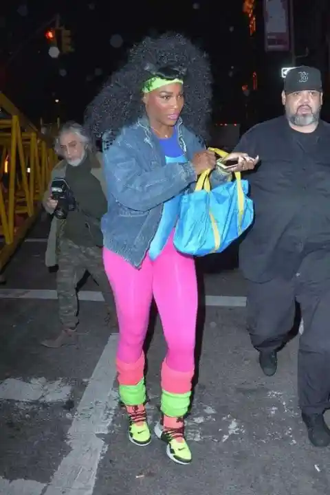 Serena Williams as Jazzercise Instructor