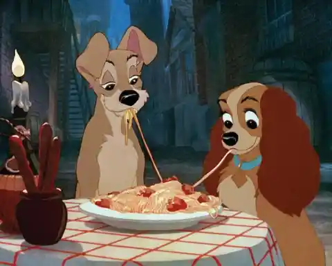 The Iconic Spaghetti Scene Almost Didn't Happen