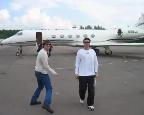 Jim Carrey’s private jet is not a joke