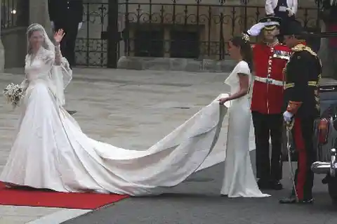 Duchess Kate on Her Wedding Dress