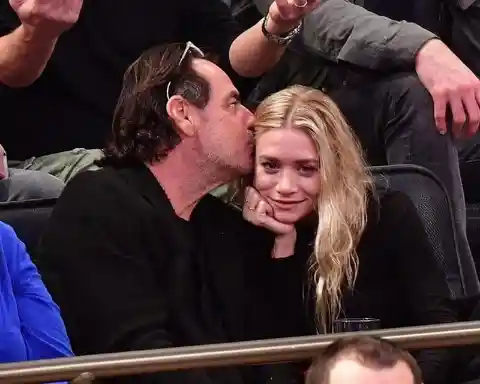 Ashley Olsen and Richard Sachs