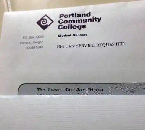 Mail for Jar Jar