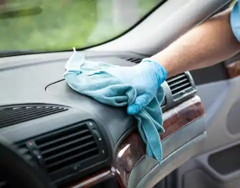 Car dashboard cleaner