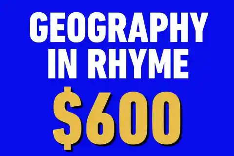 CLUE: This rhyme refers to what country, “Come visit Mongo /Not far from the Congo /Tibesti mountains are not that bad /Yes, we’re talking, talking ’bout…”